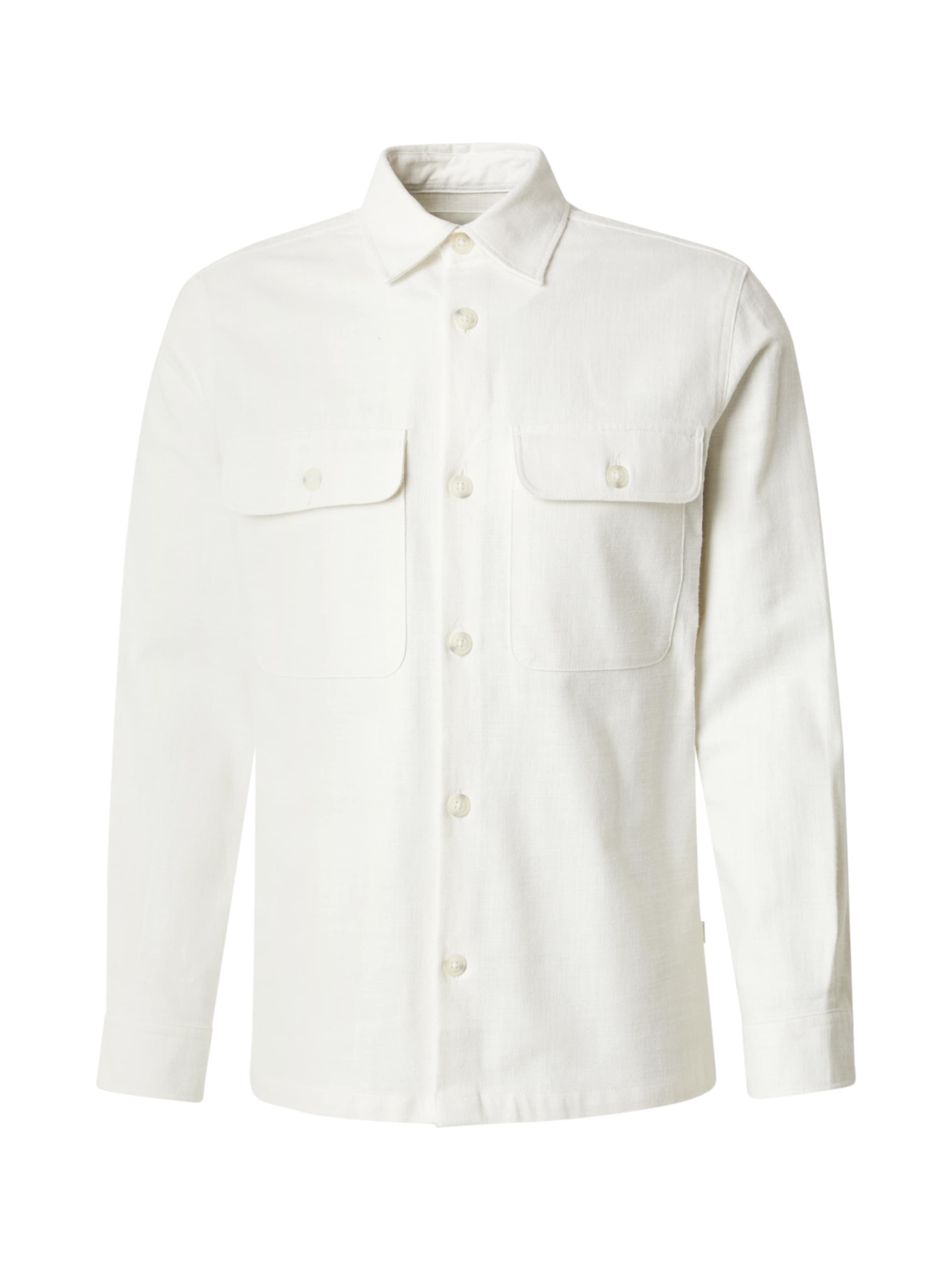 Camicia 'JPRCCRAYMOND' di JACK & JONES in bianco: frontale
