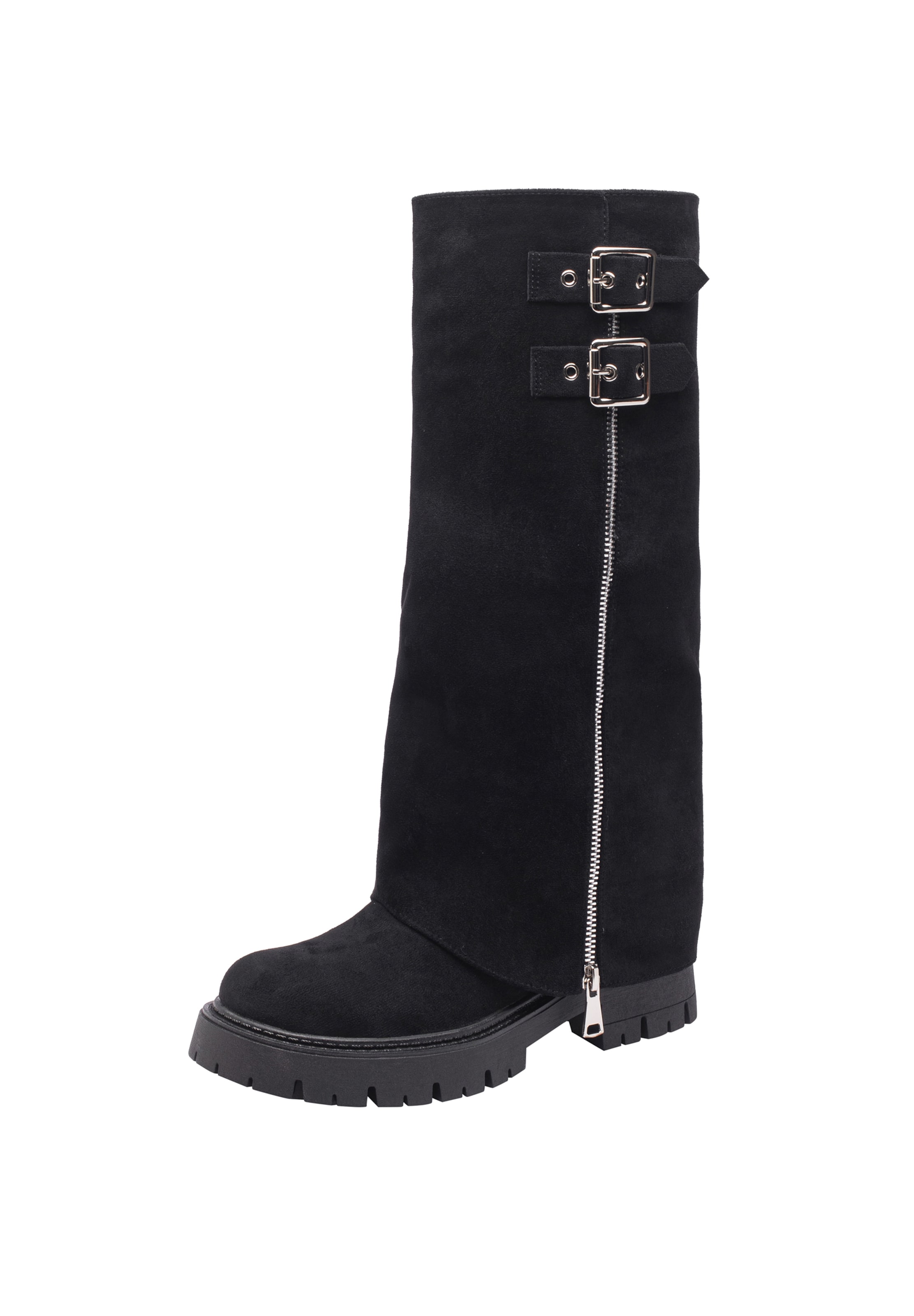 Stivale di Salinyang in nero: frontale