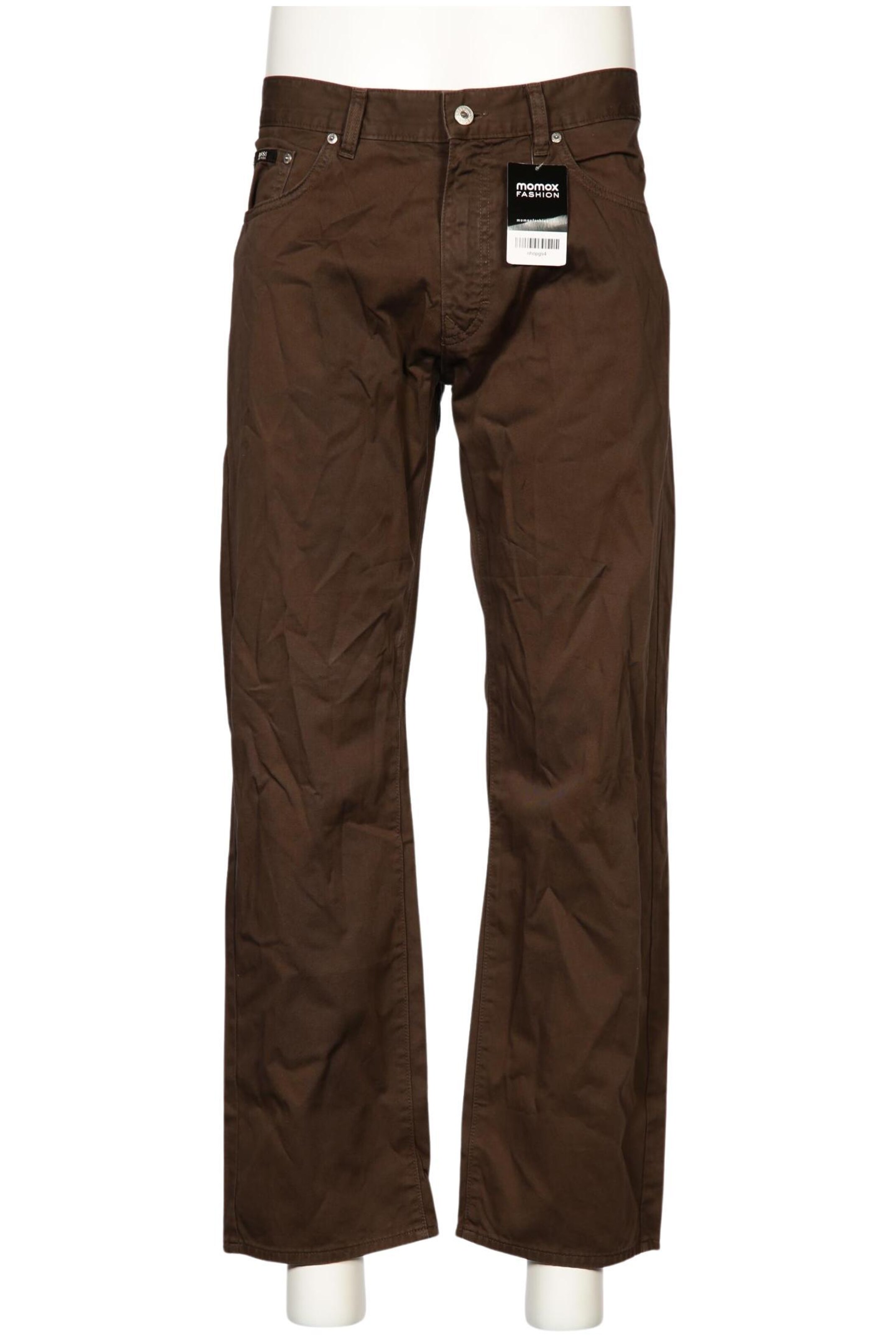 BOSS Black Jeans in 36 in Brown: front
