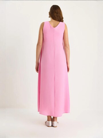 Bianco Lucci Jurk in Roze