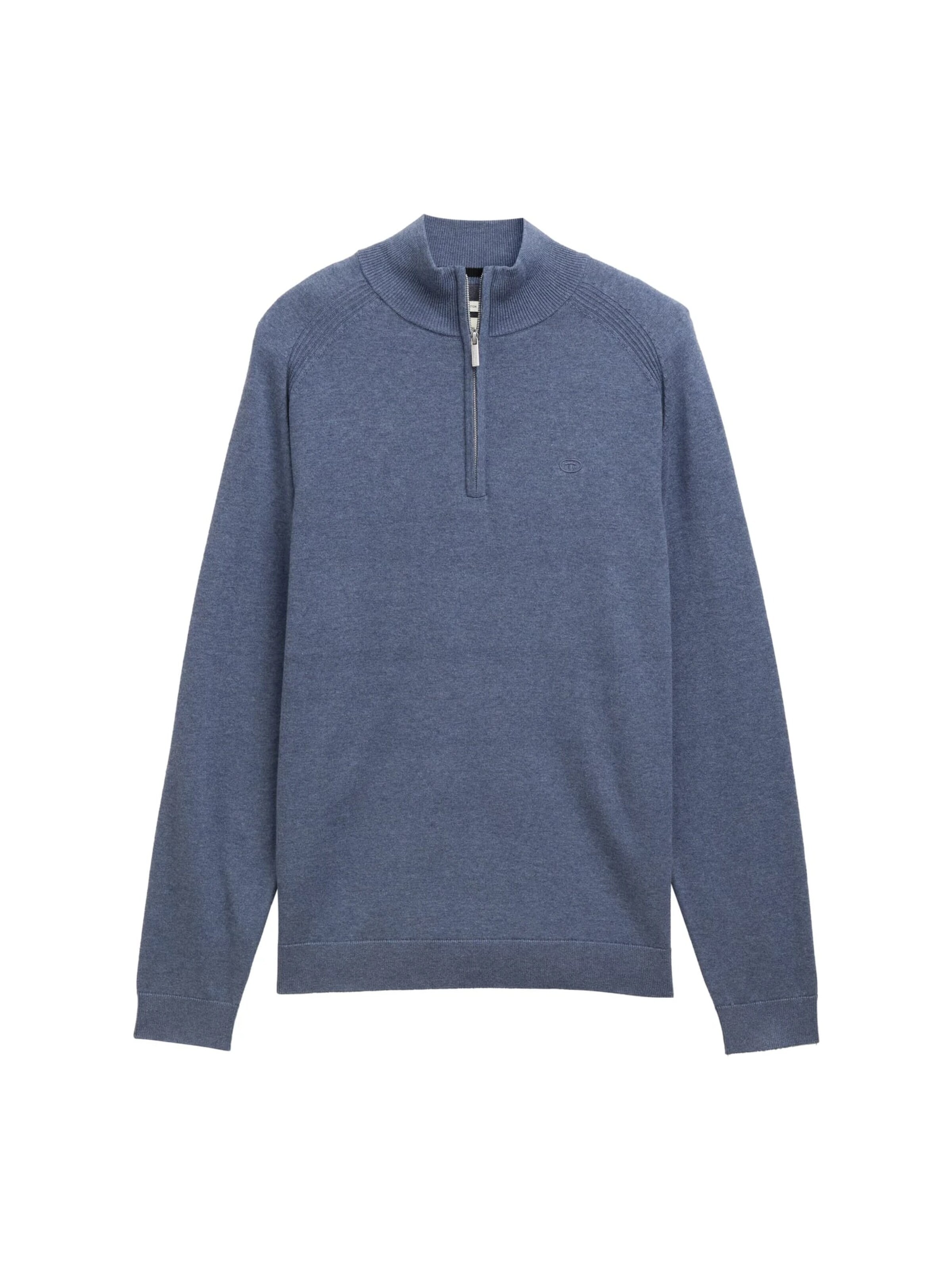 TOM TAILOR Sweater in Blue: front