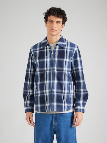 Comfort Fit Cămașă 'Philo' de la MUSTANG pe albastru: față