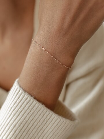 Bracelet 'Soft Twist' Hey Happiness en or