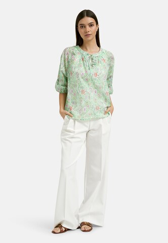 Milano Italy Blouse in Green
