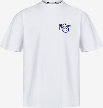 trueprodigy Tričko 'Hajin F' – bílá: přední strana