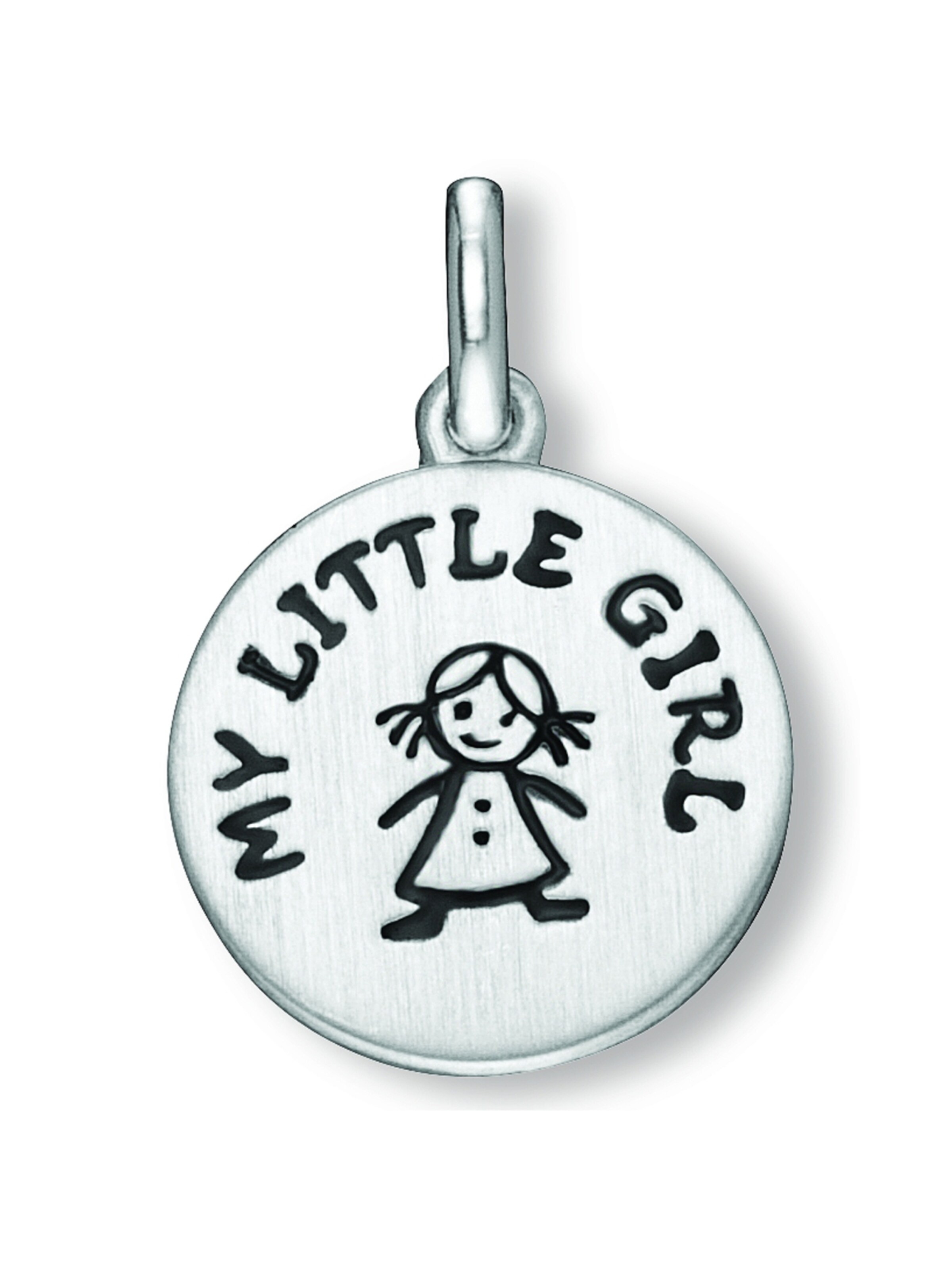 ONE ELEMENT Pendant in Silver: front