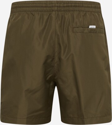 Calvin Klein Swimwear Board Shorts in Green