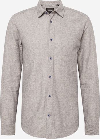 Only & Sons Slim fit Button Up Shirt 'BEN' in Blue: front