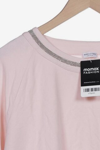 MARGITTES Sweatshirt & Zip-Up Hoodie in XL in Pink