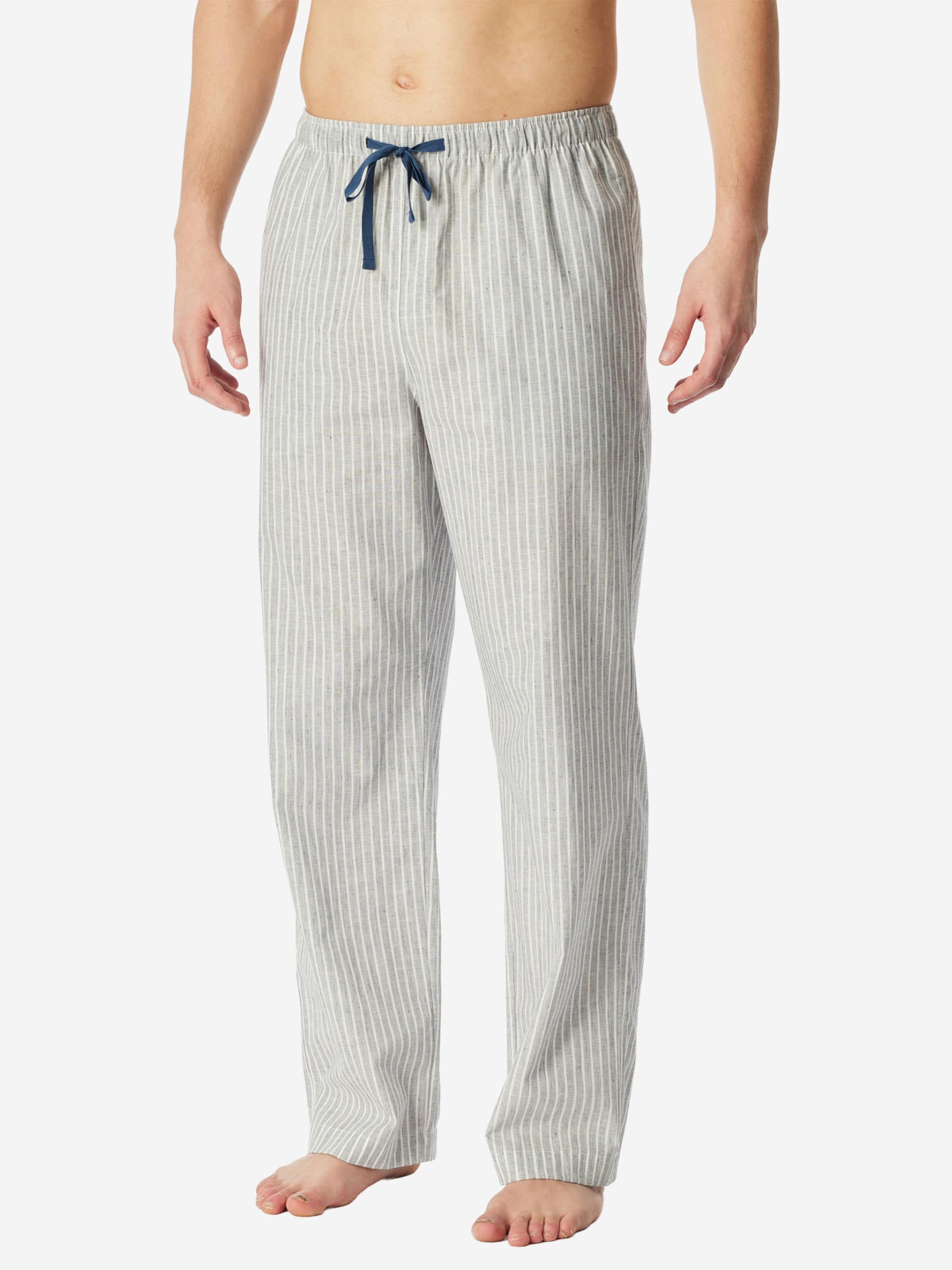 SCHIESSER Pyjamabroek ' Mix Relax ' in Grijs: voorkant