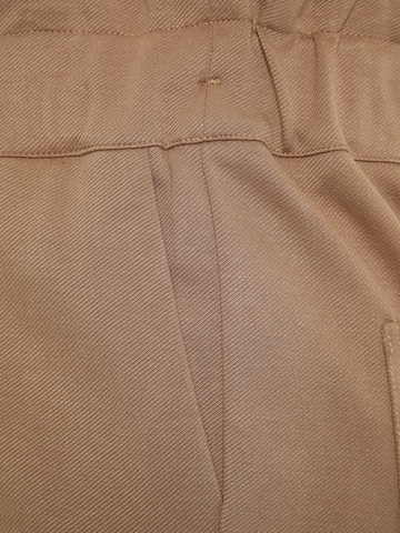 Attesa Normalny krój Spodnie 'CLARA' w kolorze beżowy