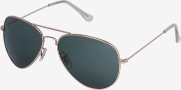 Lunettes de soleil 'RYDER' JACK & JONES en or : devant