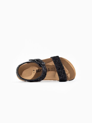 Bayton - Sandalias 'Tyche' en negro