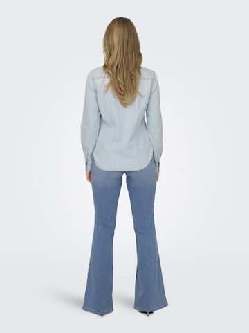 ONLY Blouse in Blauw