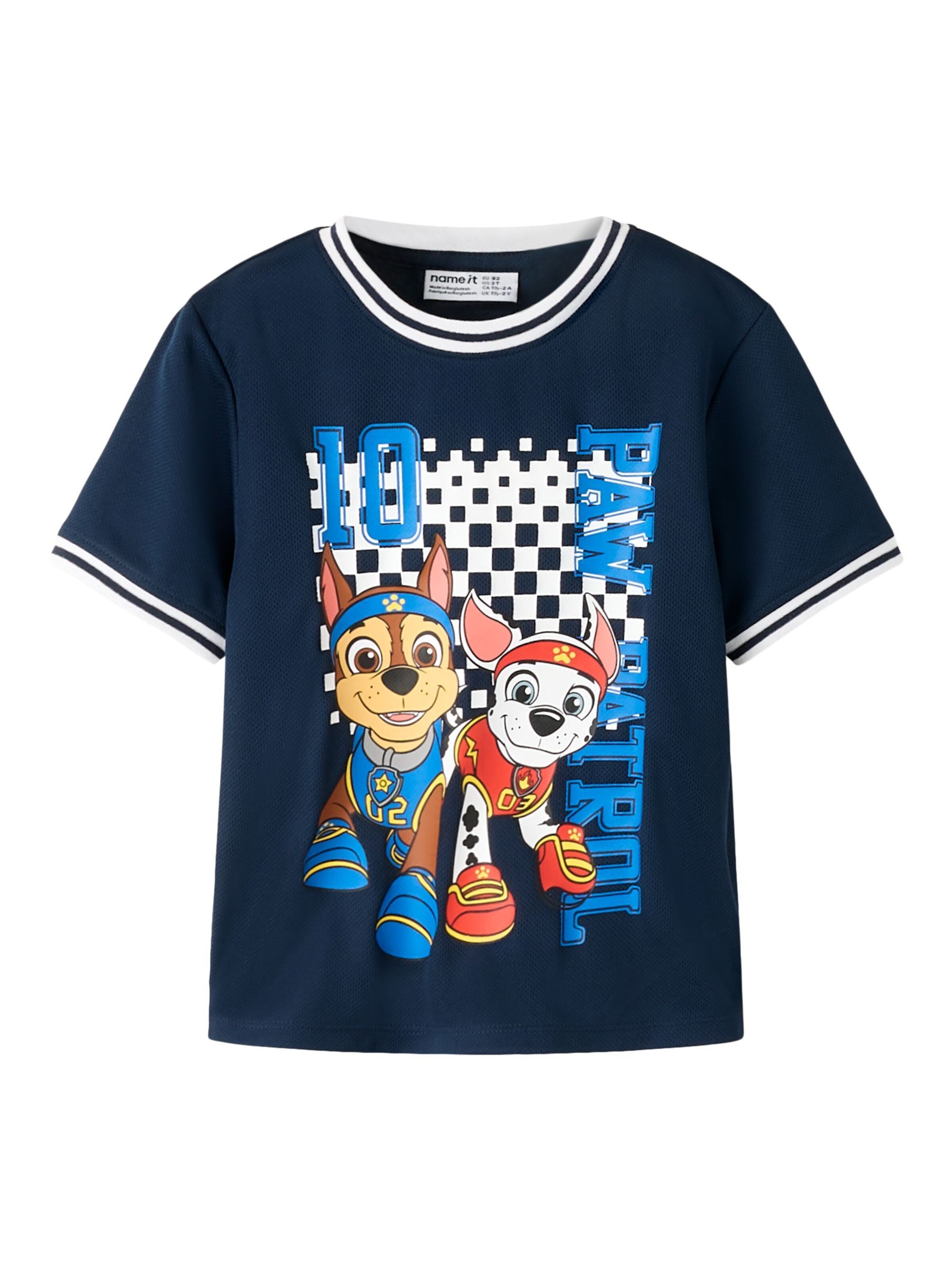 NAME IT - Camiseta 'Paw Patrol' en azul: frente