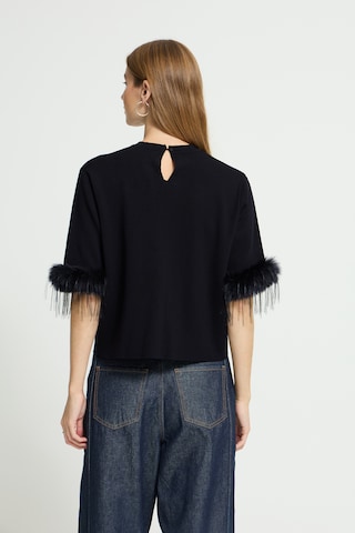 ICHI Pullover 'IHDALISE' in Schwarz
