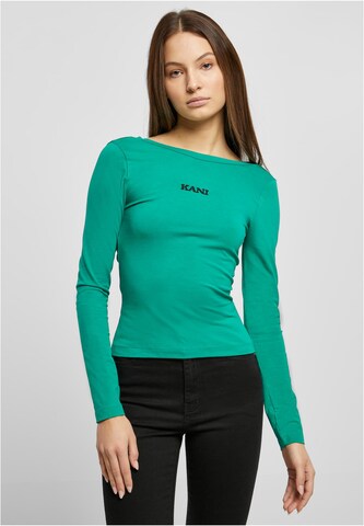 Karl Kani Shirt in Groen: voorkant