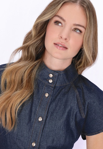 Chemisier DreiMaster Vintage en bleu