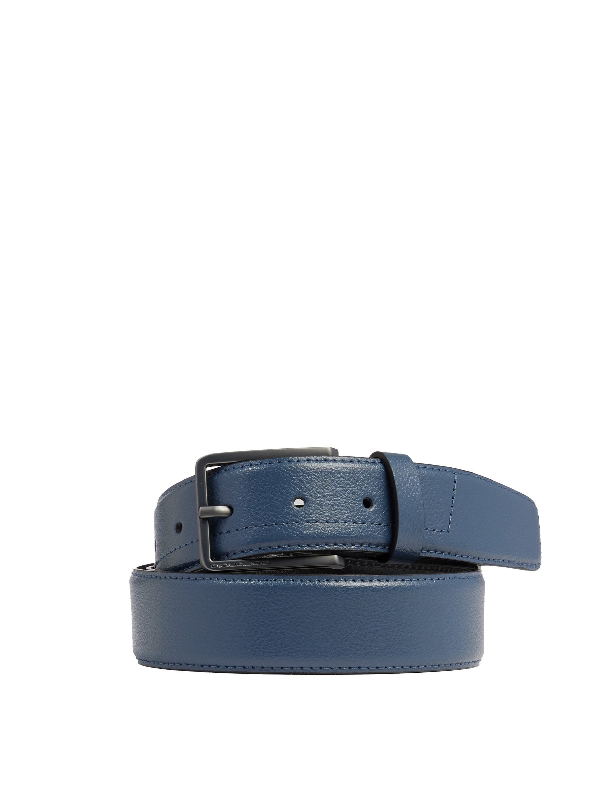 Piquadro Belt in Blue: front