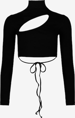 OW Collection Футболка 'TORI' в Черный: спереди