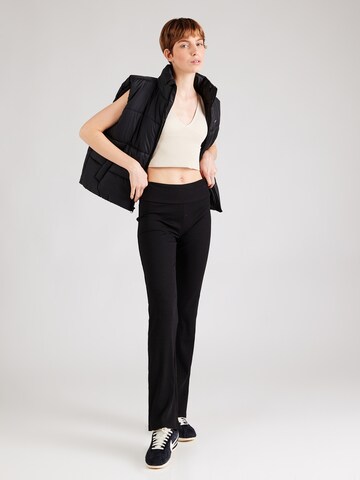 ONLY PLAY Flared Workout Pants 'ONPFOLD' in Black