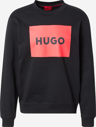 Megztinis be užsegimo 'Duragol' iš HUGO, spalva – ugnies raudona / juoda, Prekių apžvalga