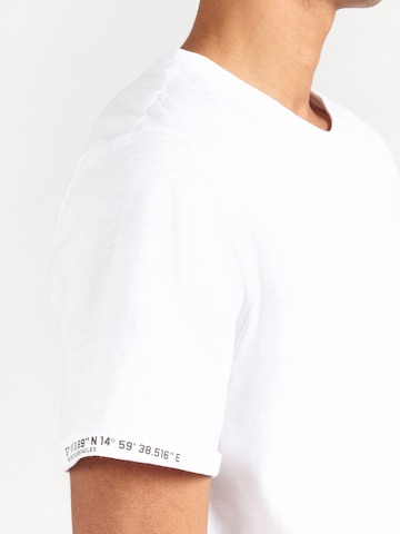 Tricou funcțional de la 4F pe alb