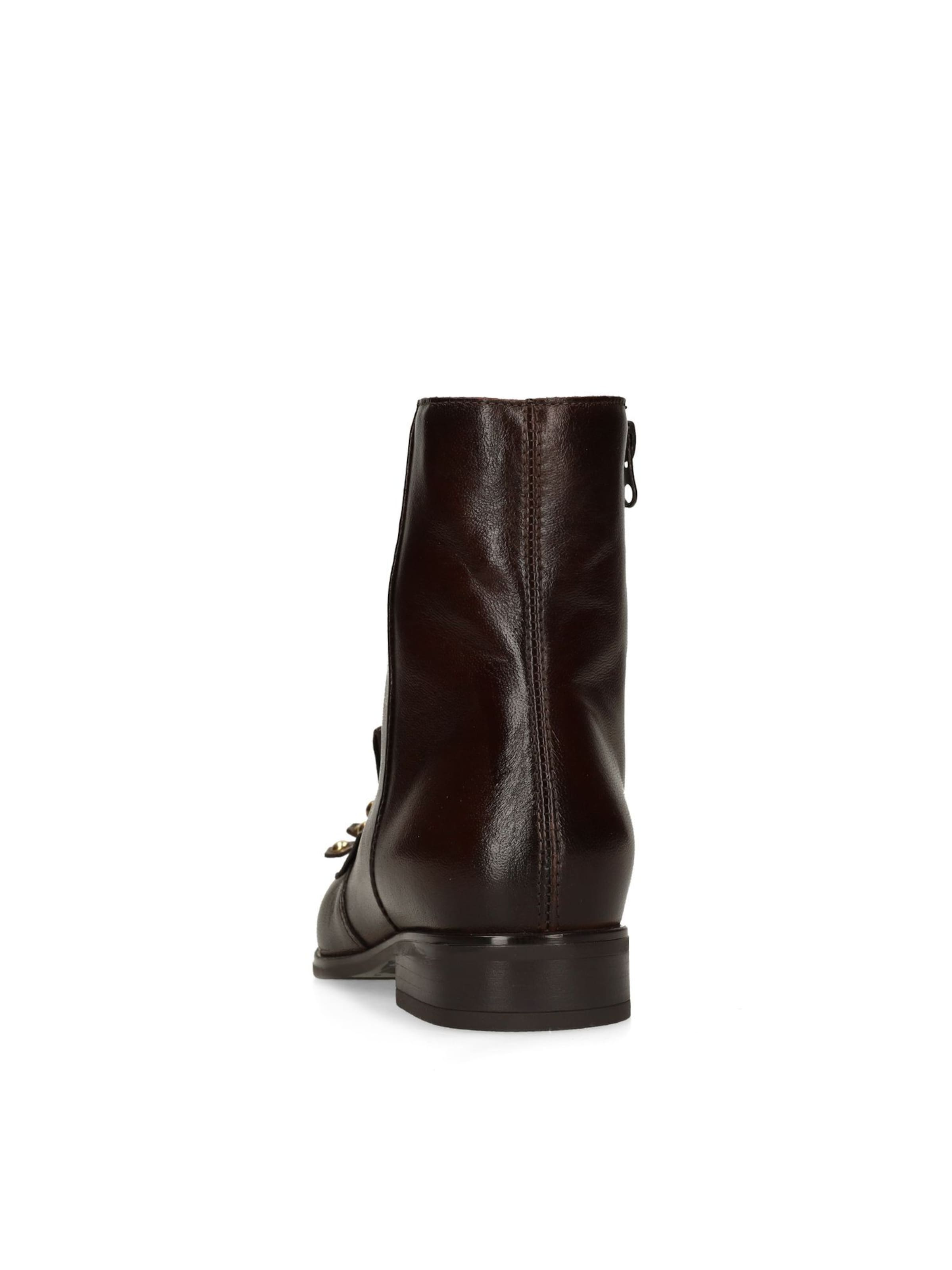 MANFIELD Stiefelette in Braun