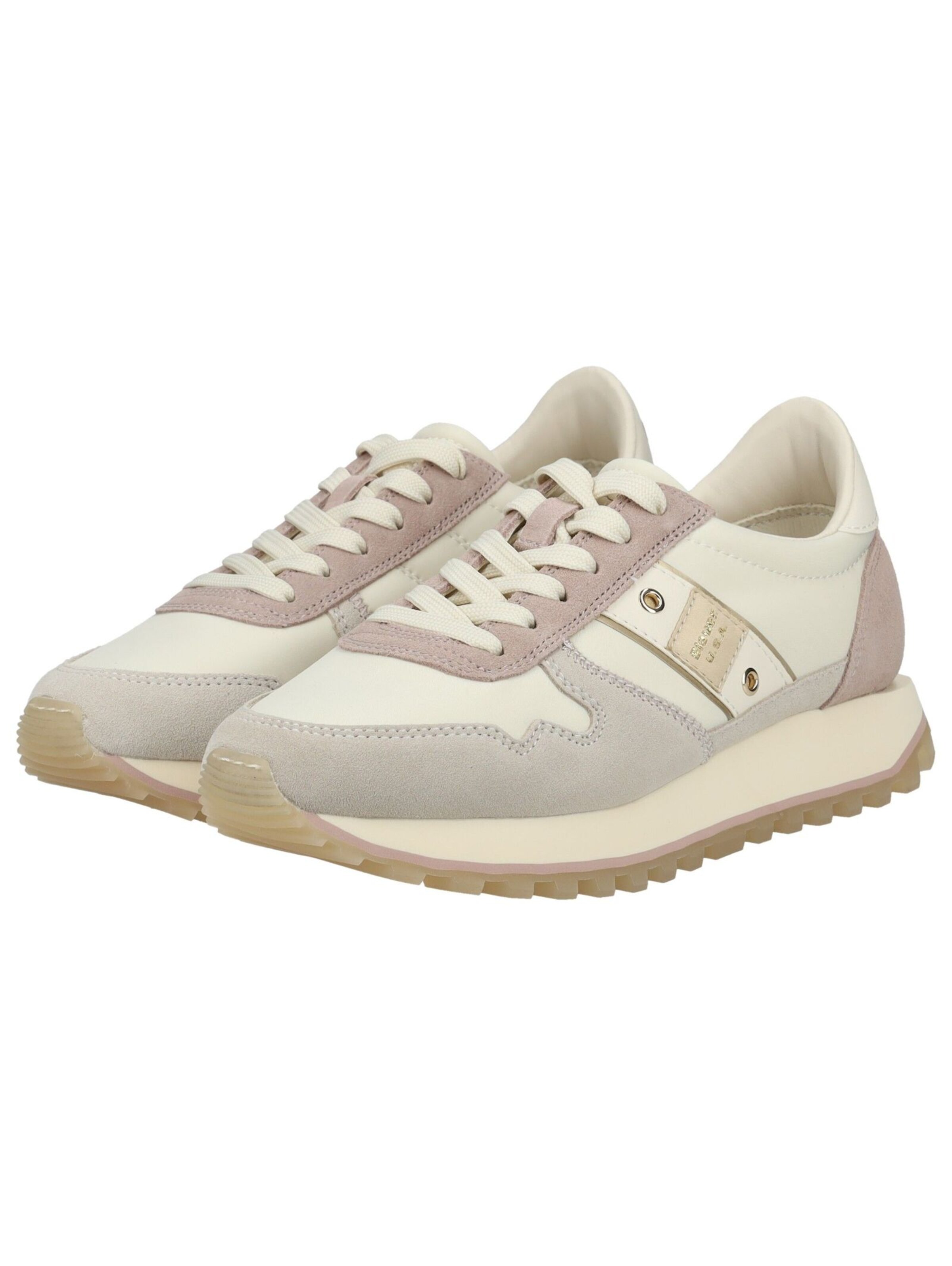 Sneaker bassa di Blauer.USA in beige