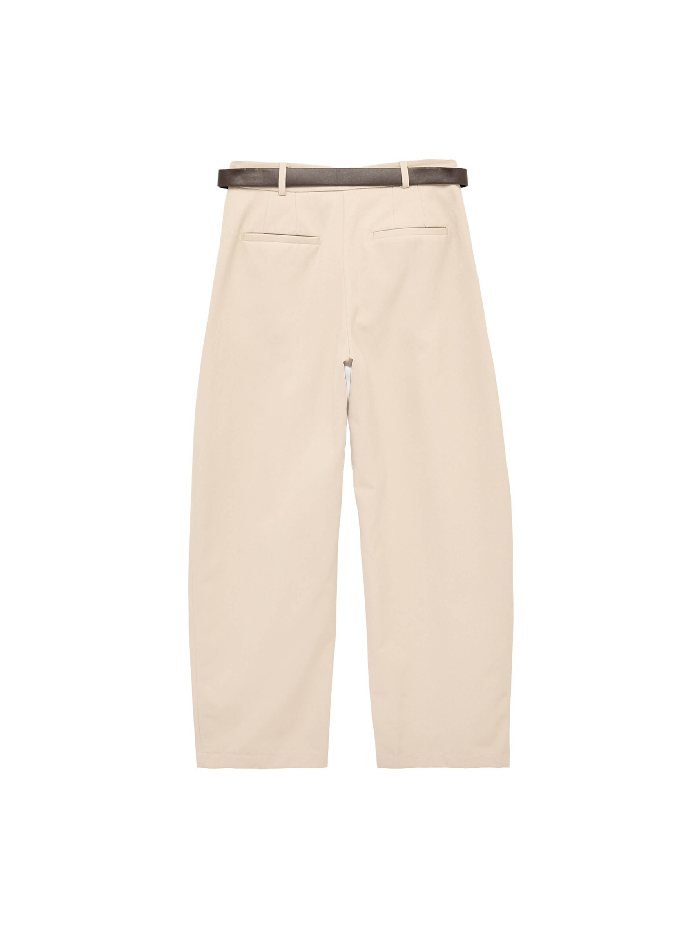 Koton Baggy Pleat-front trousers in Beige