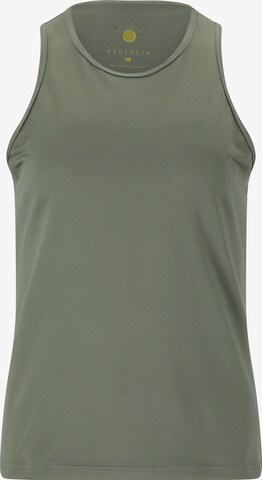 Athlecia Sports Top 'Almi' in Green: front