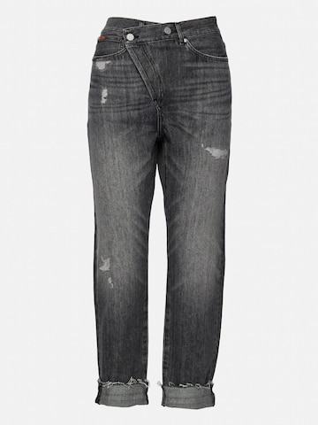 No44 - Tapered Vaquero 'Crossover Jean Grey 3.0' en gris: frente