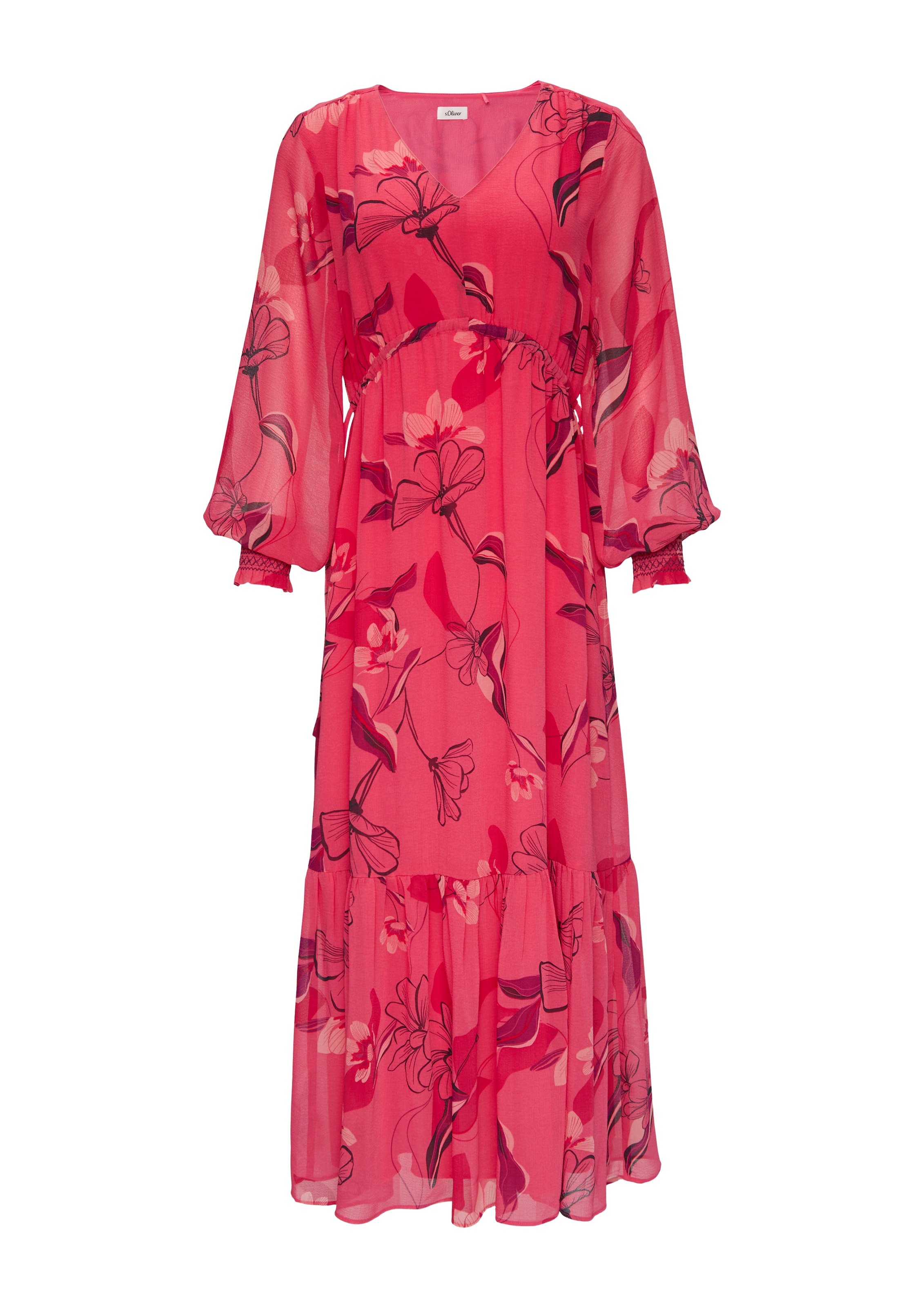 Robe s.Oliver BLACK LABEL en rose : devant