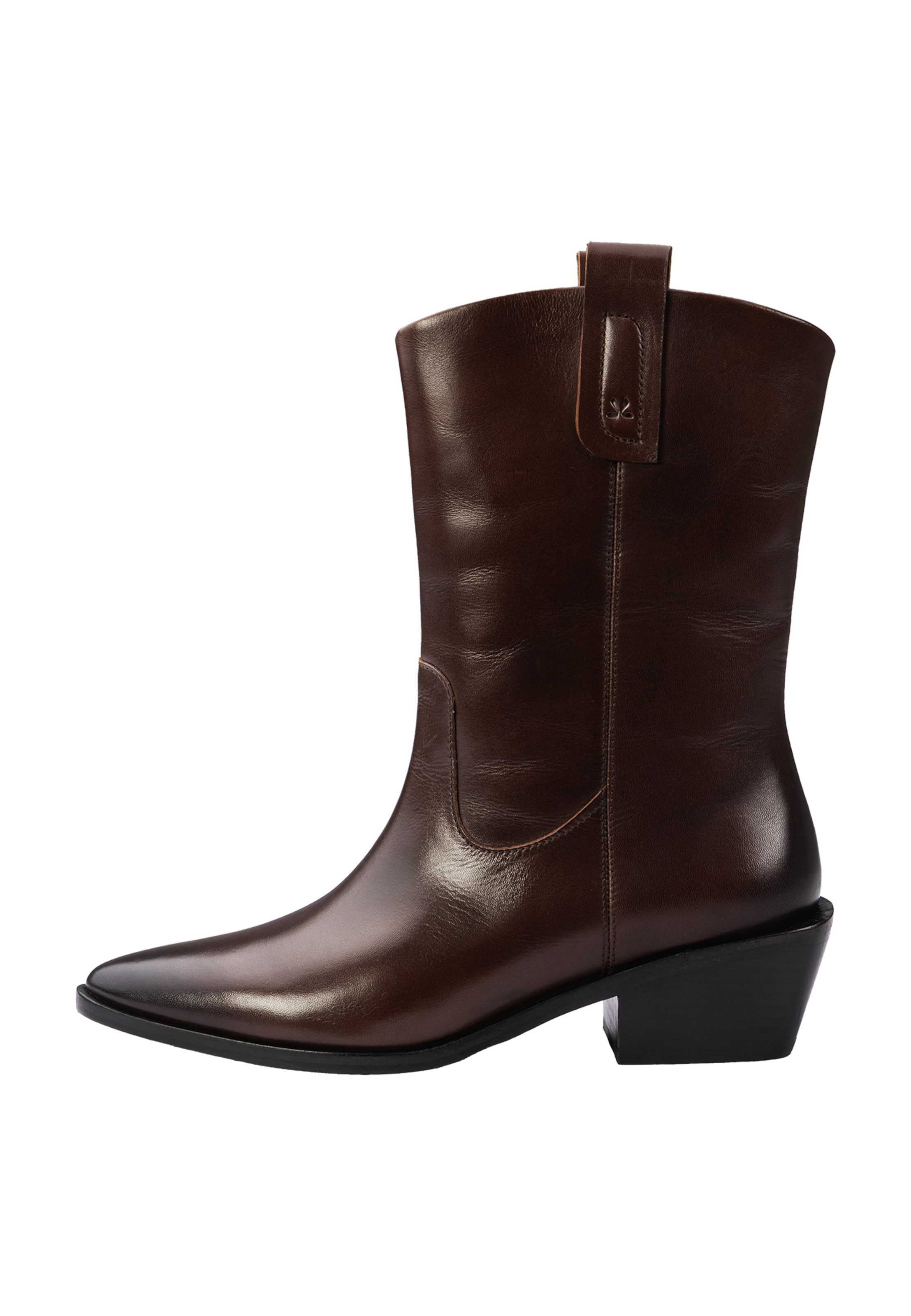 Bottes de cowboy LLOYD en marron : devant