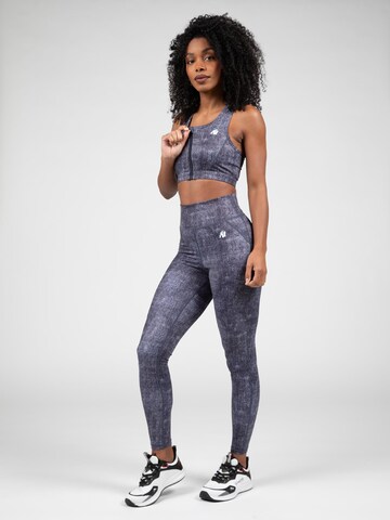Gorilla Wear Bustier Sport bh 'Camilla' in Blauw