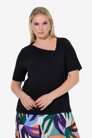 Ulla Popken Shirt in Black: front