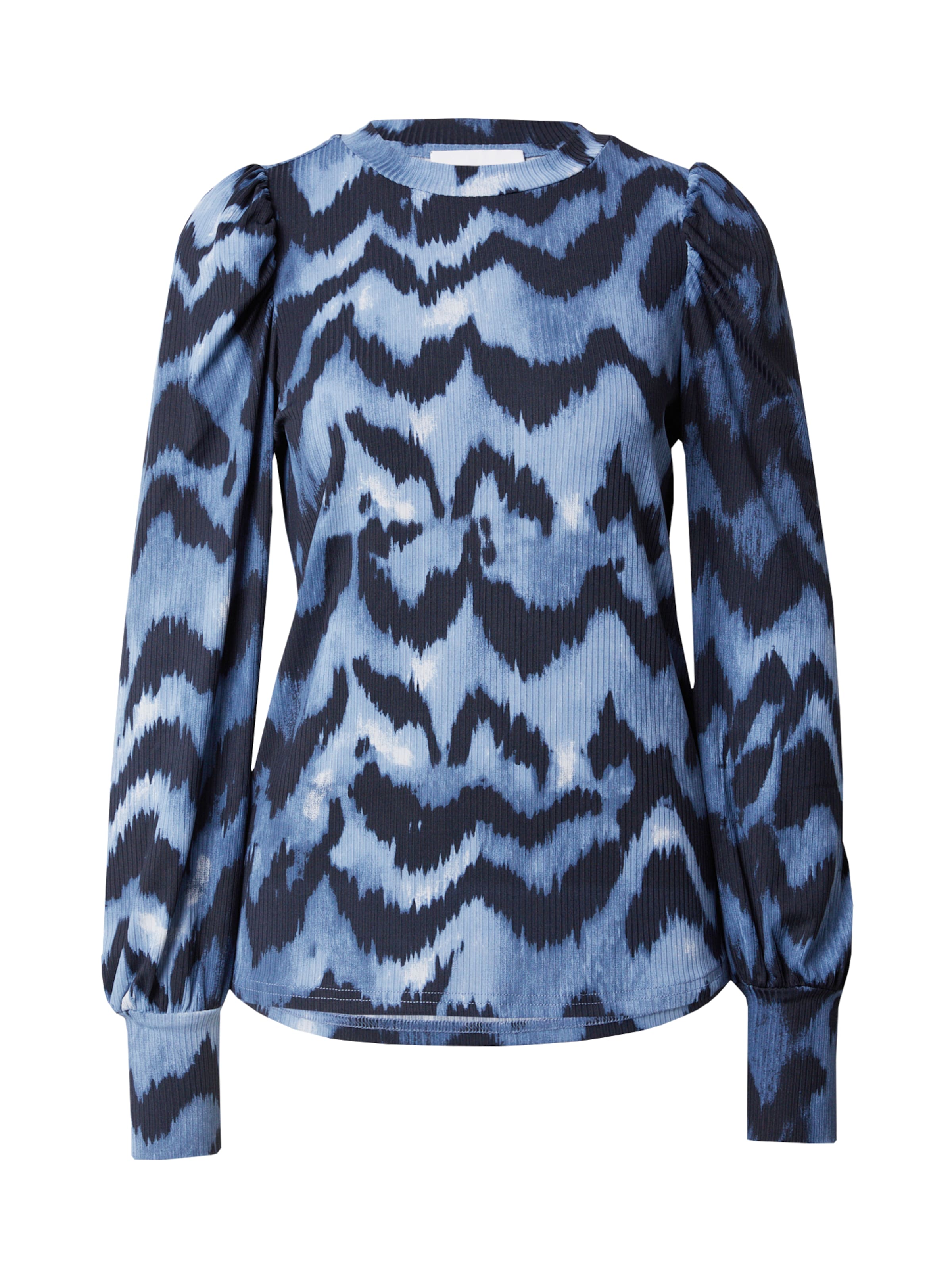 SISTERS POINT T-shirt 'VYA-LS18' i blå: framsida