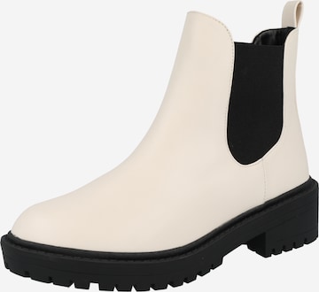 Raid Chelsea Boots 'RADAR' i hvid: forside