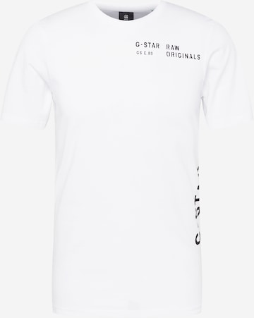 G-Star RAW T-shirt i vit: framsida