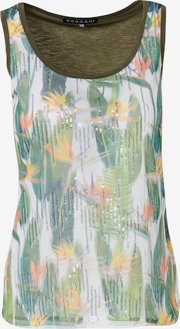 KOROSHI Toppi värissä vihreä: etupuoli