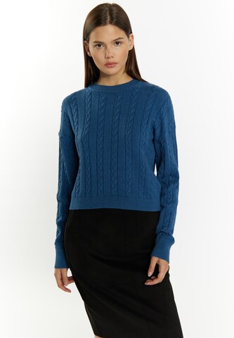 Pull-over 'Biany' MYMO en bleu : devant