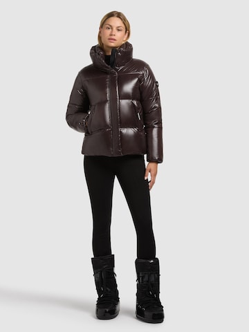 khujo Jacke 'Nala' in Lila: Vorderseite