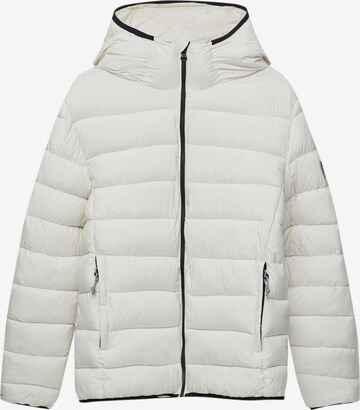 Pull&Bear Between-season jacket in White: front