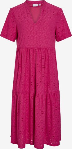 Robe 'VIRUDA' VILA en rose : devant