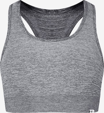 Smilodox Sports Bra in Grey: front