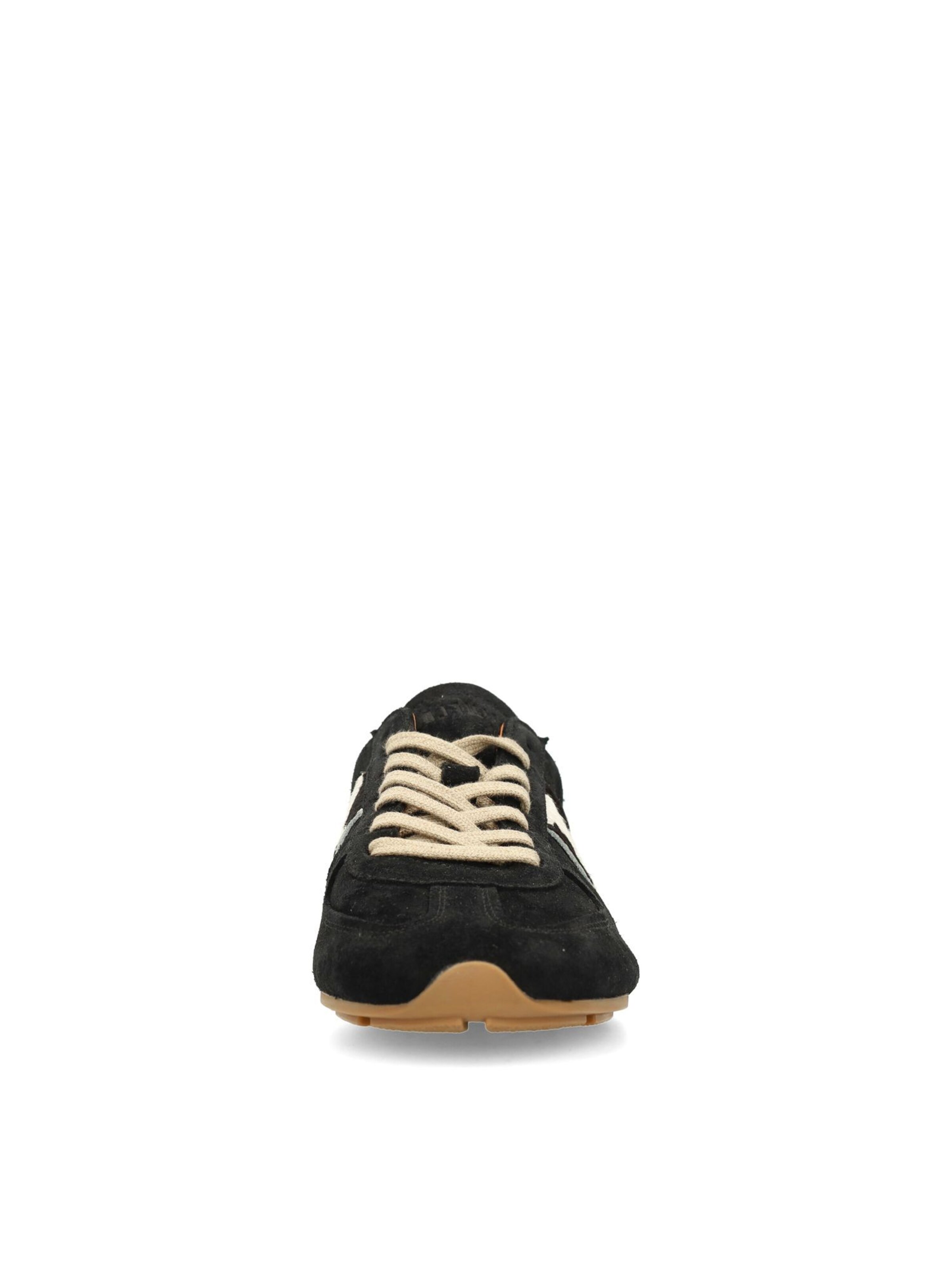 MANFIELD Sneakers laag in Zwart