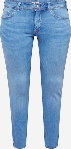 Tom Tailor Women + Jeans in Blauw: voorkant