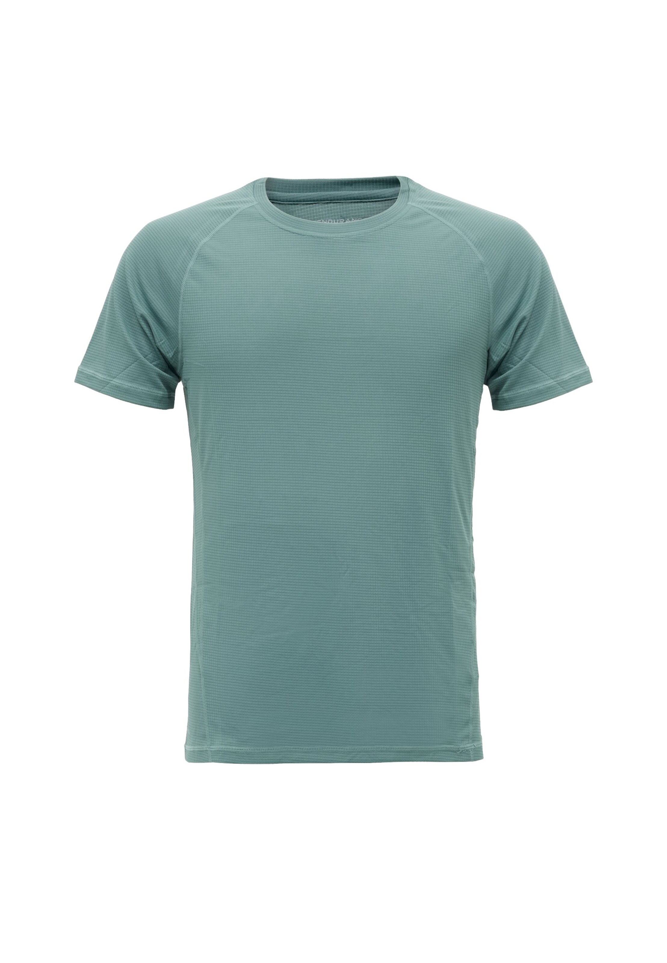 T-Shirt fonctionnel 'Geaymay' ENDURANCE en vert : devant
