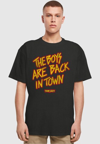 T-Shirt 'Thin Lizzy - The Boys' Merchcode en noir : devant