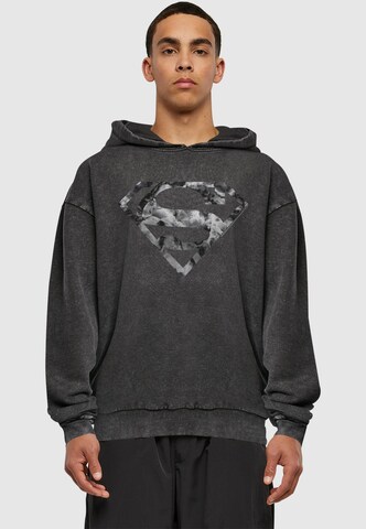 Felpa 'DC Originals - Marble Superman' di ABSOLUTE CULT in nero: frontale